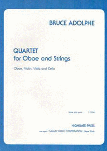 Quartet for Oboe and Strings