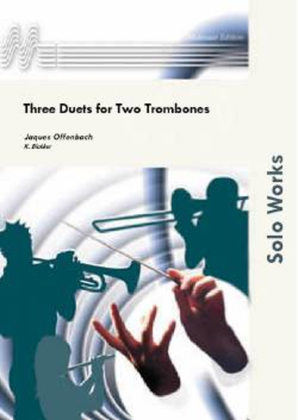 Book cover for Three Duets for Two Trombones