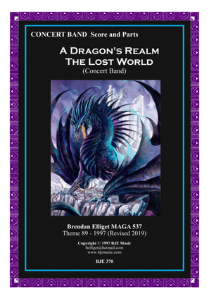 A Dragon's Realm - The Lost World - Concert Band Score and Parts PDF
