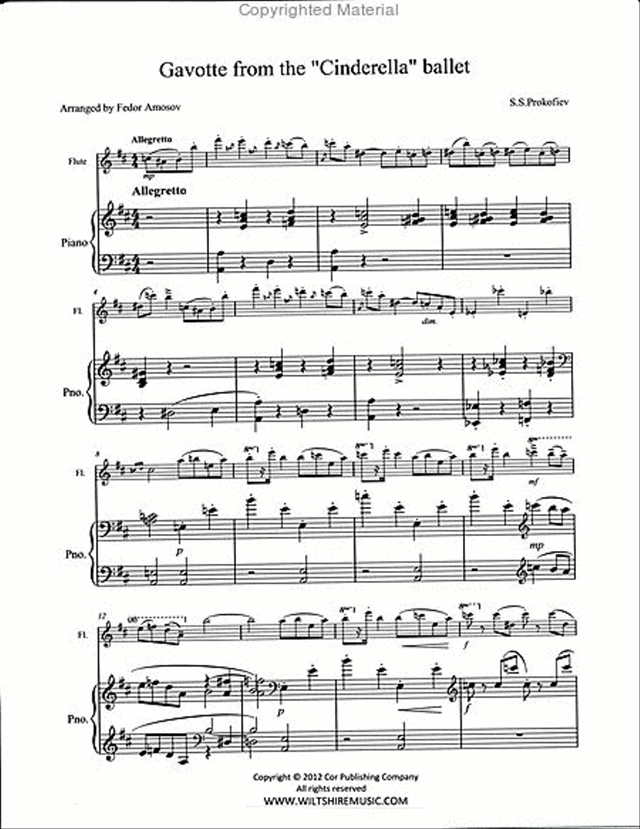 Gavotte from 