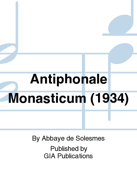 Antiphonale Monasticum