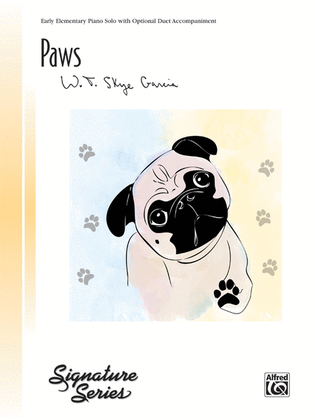 Book cover for Paws