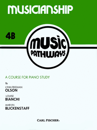 Book cover for Music Pathways - Musicianship 4B