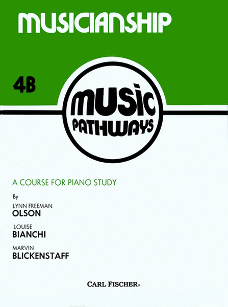 Music Pathways - Musicianship 4B