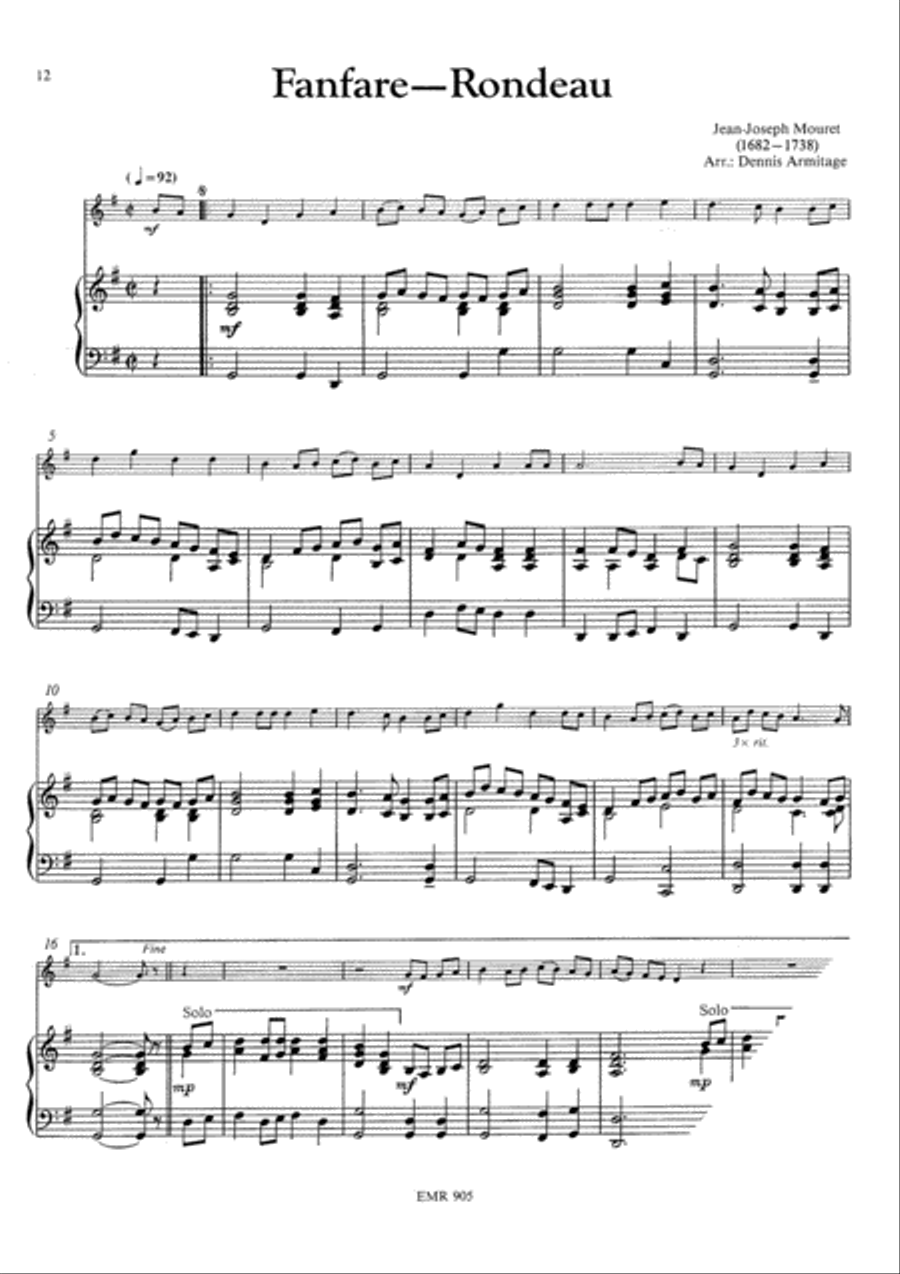 Solo Album Volume 02 Flute Solo scores gallery preview page 7