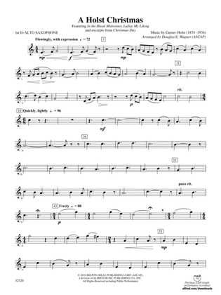 A Holst Christmas: E-flat Alto Saxophone