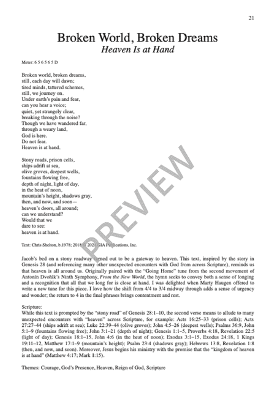 Sing No Empty Alleluias Sacred scores gallery preview page 19