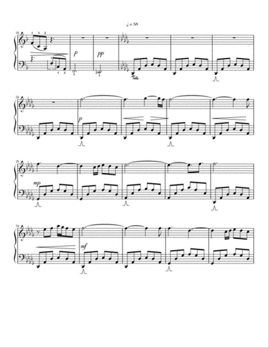 Ostinato Piano Solo scores gallery preview page 2