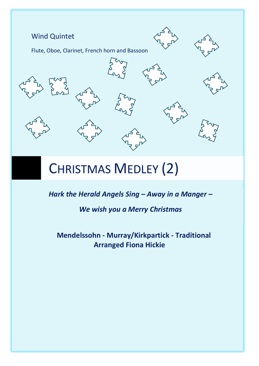 Christmas Medley (2) Woodwind Quintet scores gallery preview page 1