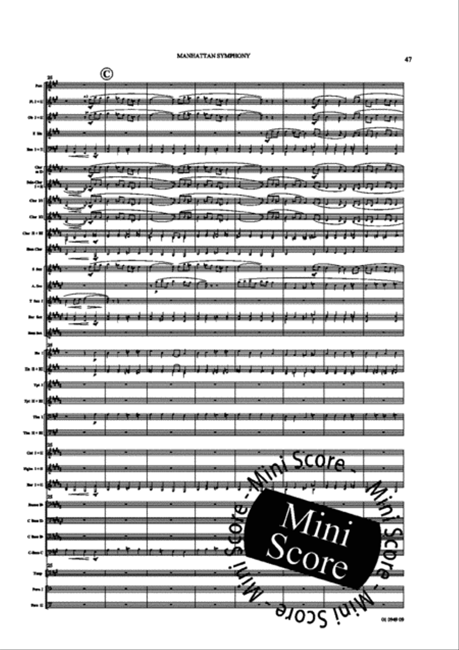 Manhattan Symphony Concert Band scores gallery preview page 51