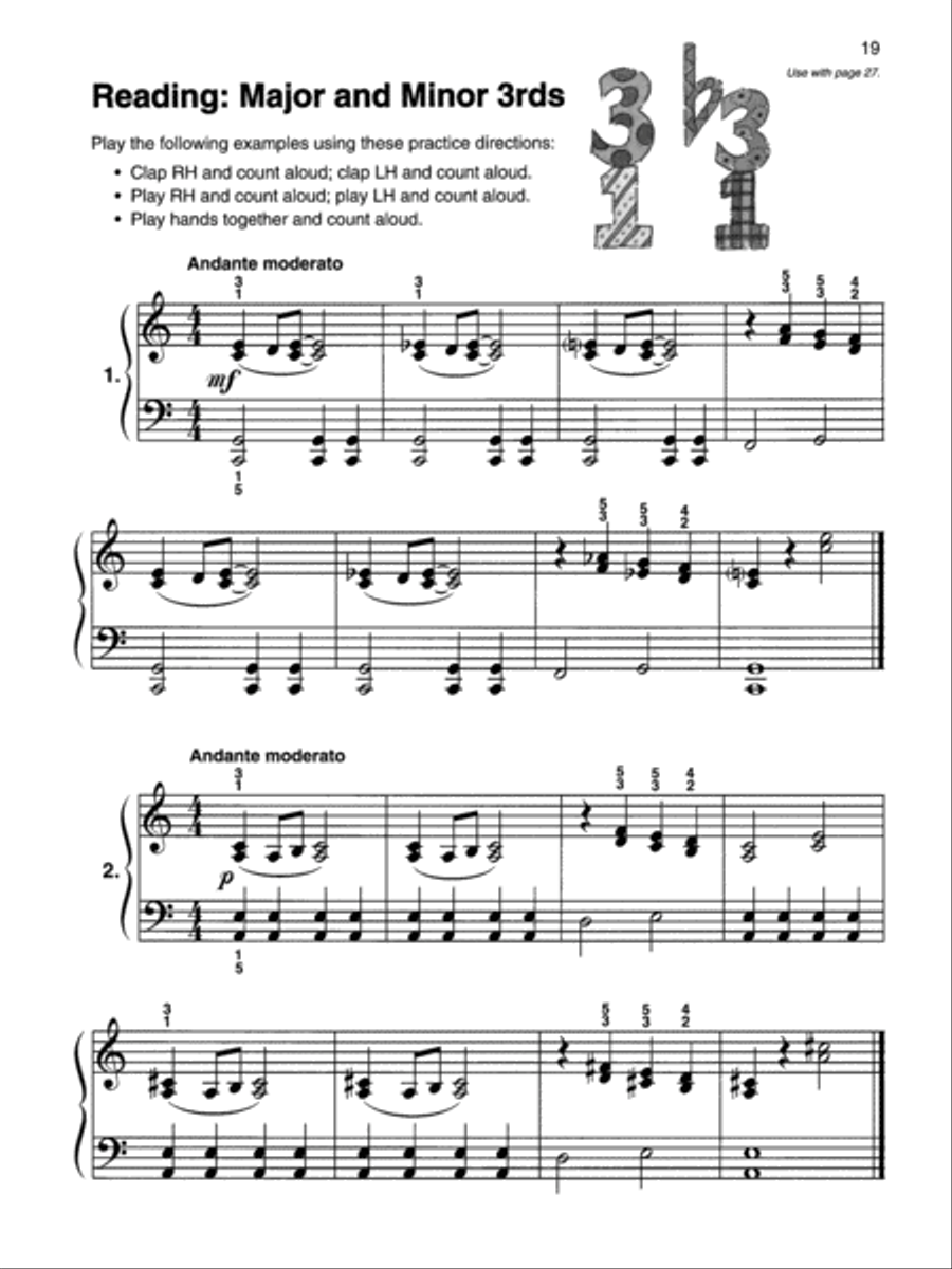 Alfred's Basic Piano Course Sight Reading, Level 3 Piano Method scores gallery preview page 4