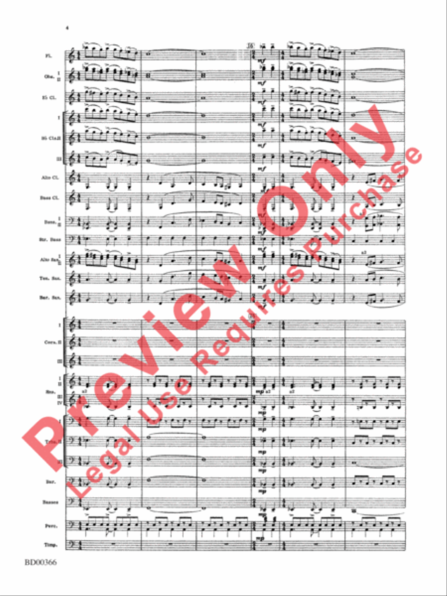 Rhythm of the Winds Concert Band scores gallery preview page 5