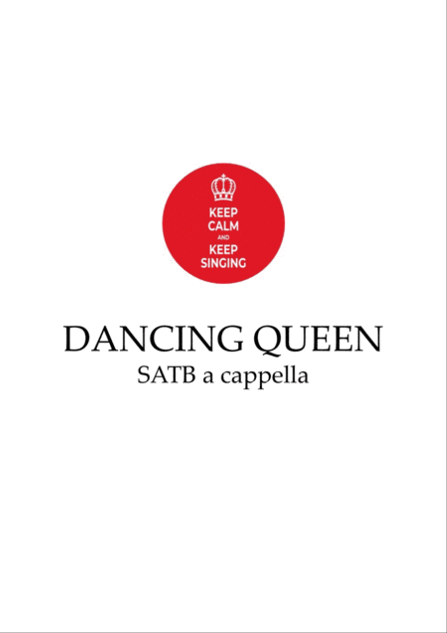 Dancing Queen Dancing Queen 4-Part scores gallery preview page 1
