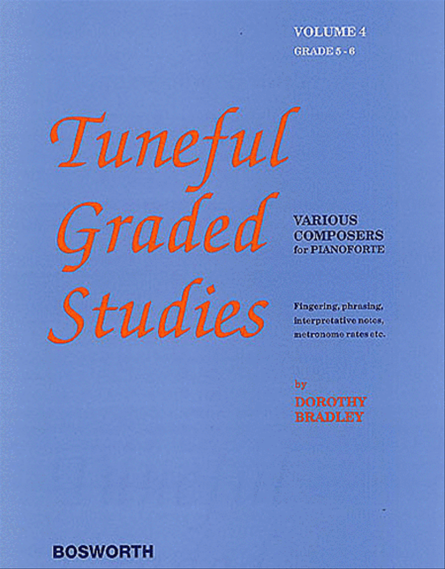 Tuneful Graded Studies Vol.4 Grade 5 To 6 Piano Method scores gallery preview page 1