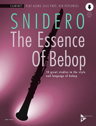 Book cover for The Essence of Bebop Clarinet