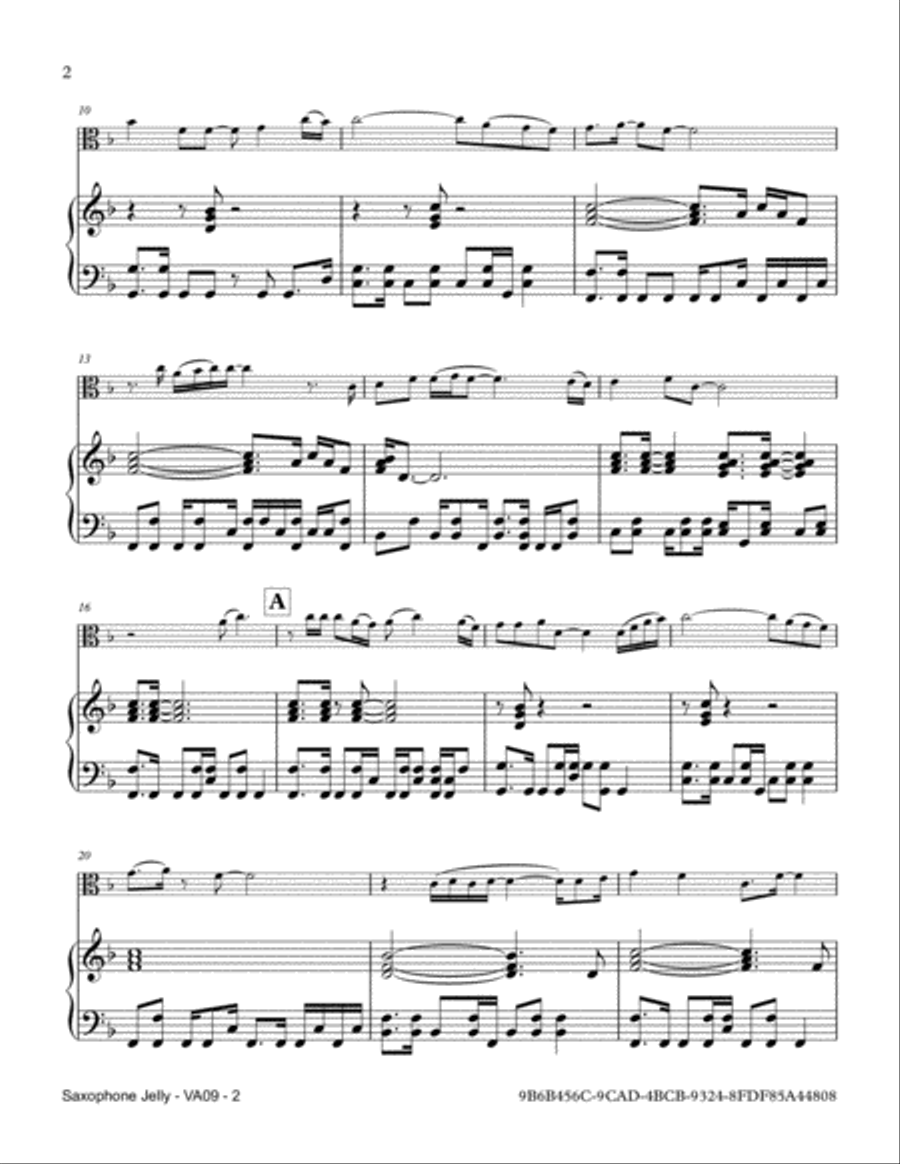 Saxophone Jelly Saxophone Jelly Saxophone scores gallery preview page 2