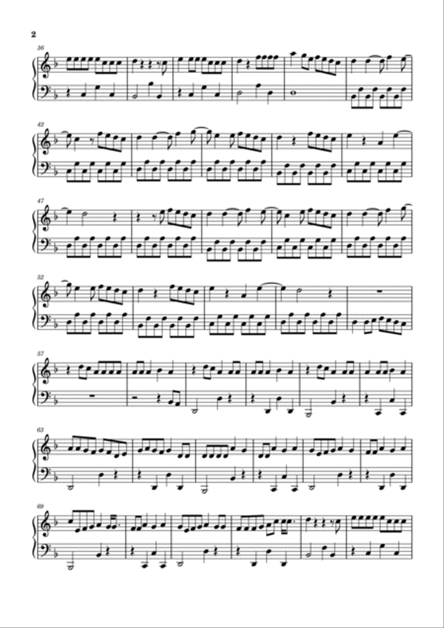 Star Walkin' (league Of Legends Worlds Anthem) Easy Piano scores gallery preview page 2