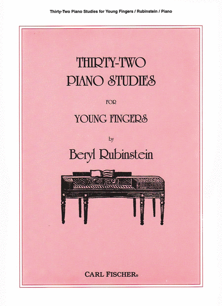 Thirty-Two Piano Studies for Young Fingers