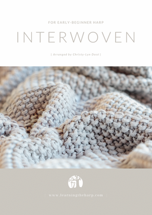 Book cover for Interwoven - Early-Beginner for Harp