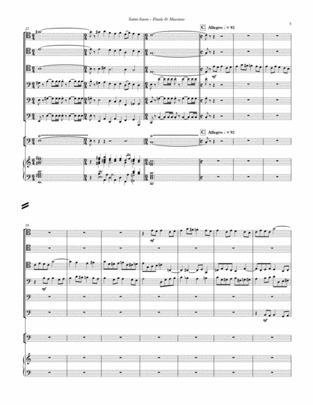 Finale from Organ Symphony No. 3 for Trombone Ens. Percussion and Opt. Organ