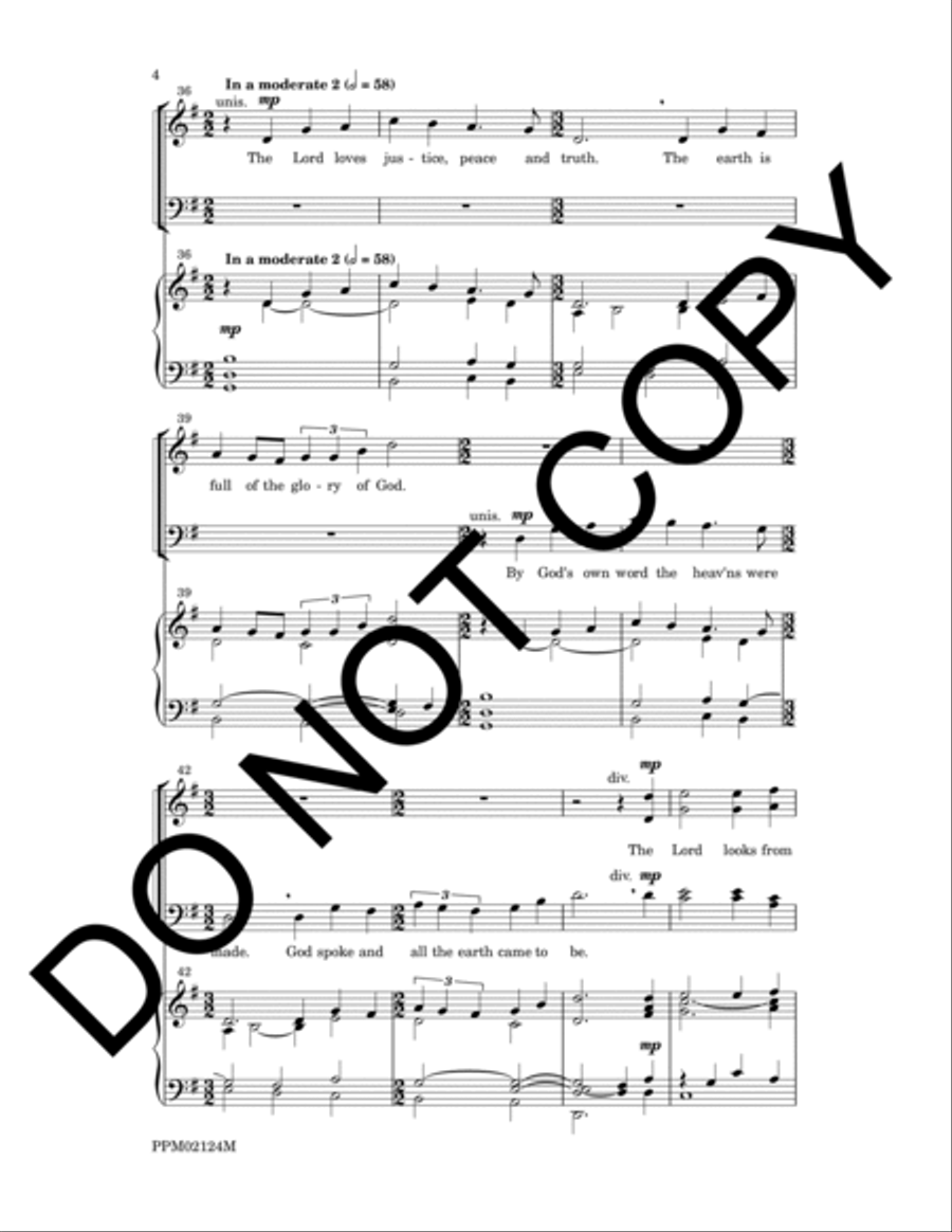 Rejoice in the Lord Rejoice in the Lord 4-Part scores gallery preview page 7
