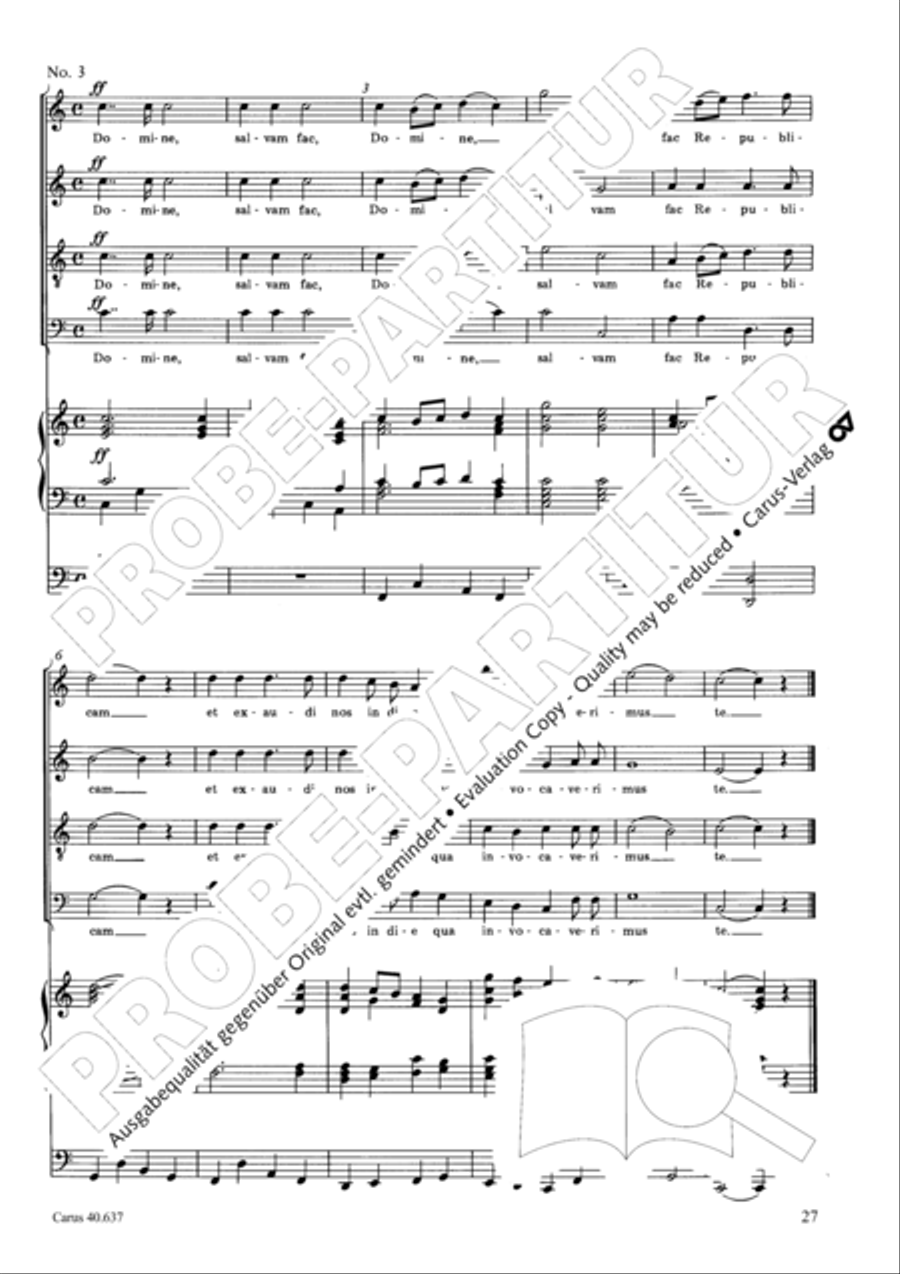 Messe breve no. 6 aux cathedrales 4-Part scores gallery preview page 32