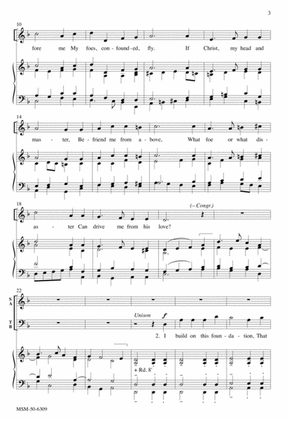 If God Himself Be For Me (Downloadable Choral Score)