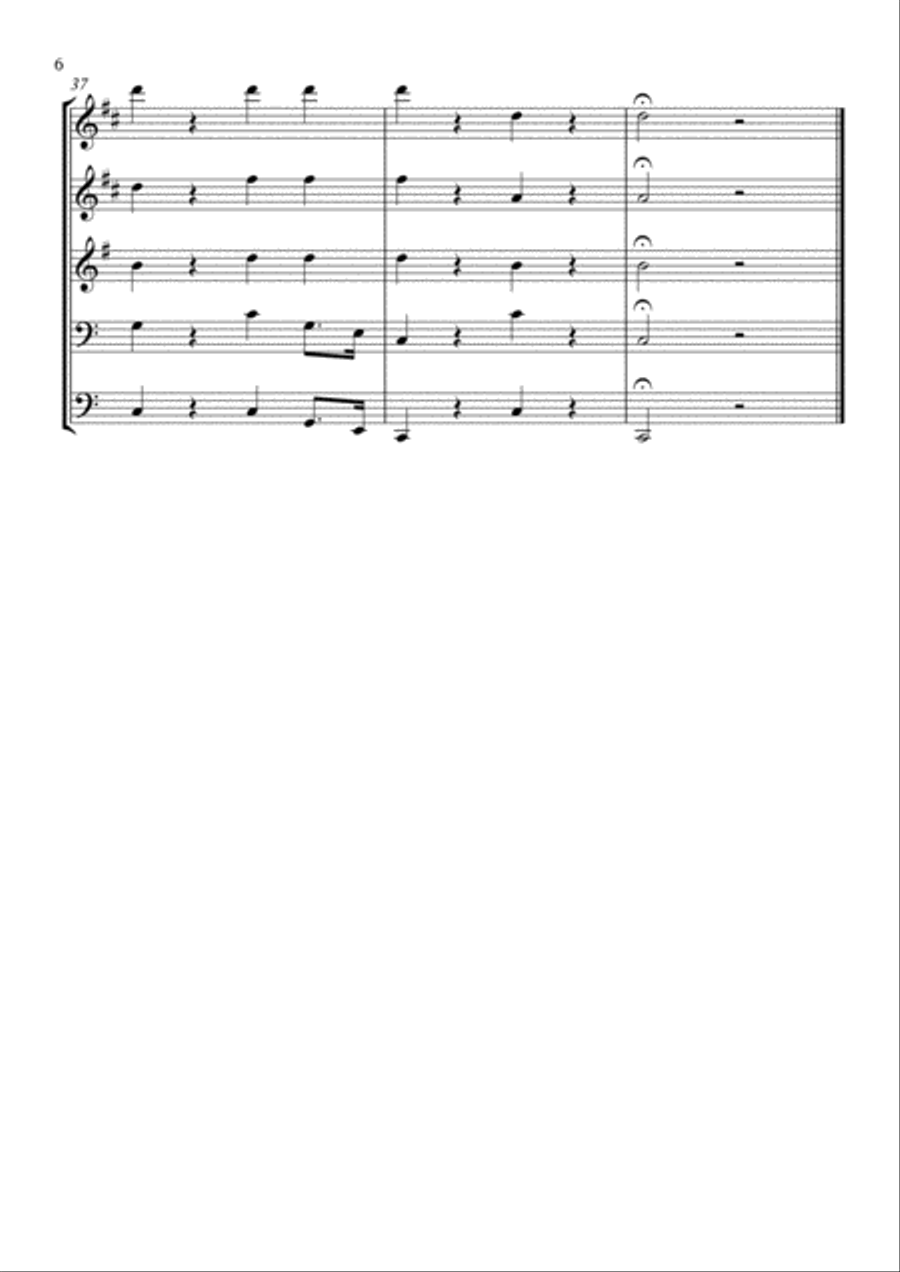 Bolivianos, el Hado Propicio Brass Ensemble scores gallery preview page 6