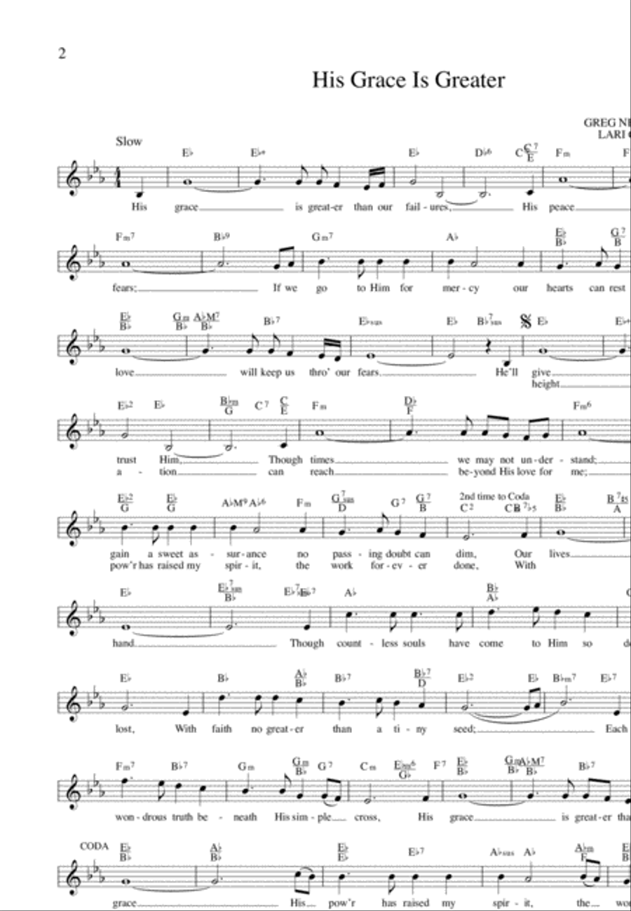 The Top 300 Contemporary Christian Songs Sacred scores gallery preview page 2