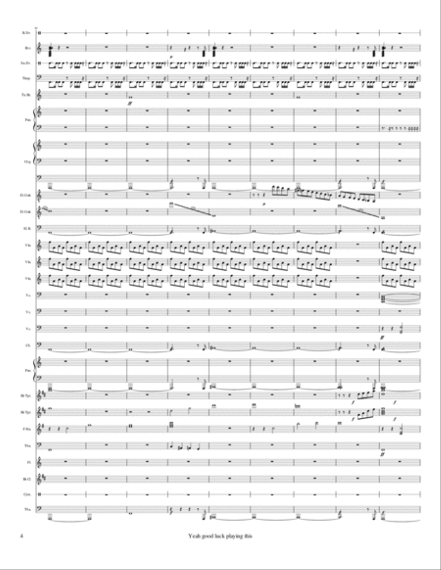 Depression Concert Band scores gallery preview page 4