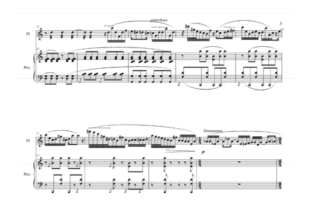 Marco Simoni: CONTROLUCE (ES 629) per flauto e pianoforte