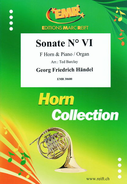 Sonate No. VI image number null