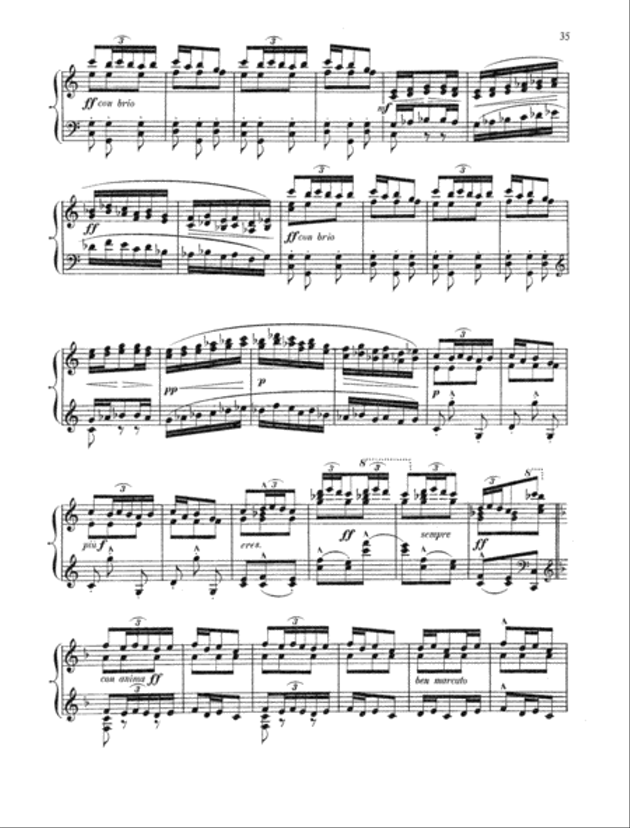 Jota aragonesa Piano Solo scores gallery preview page 2