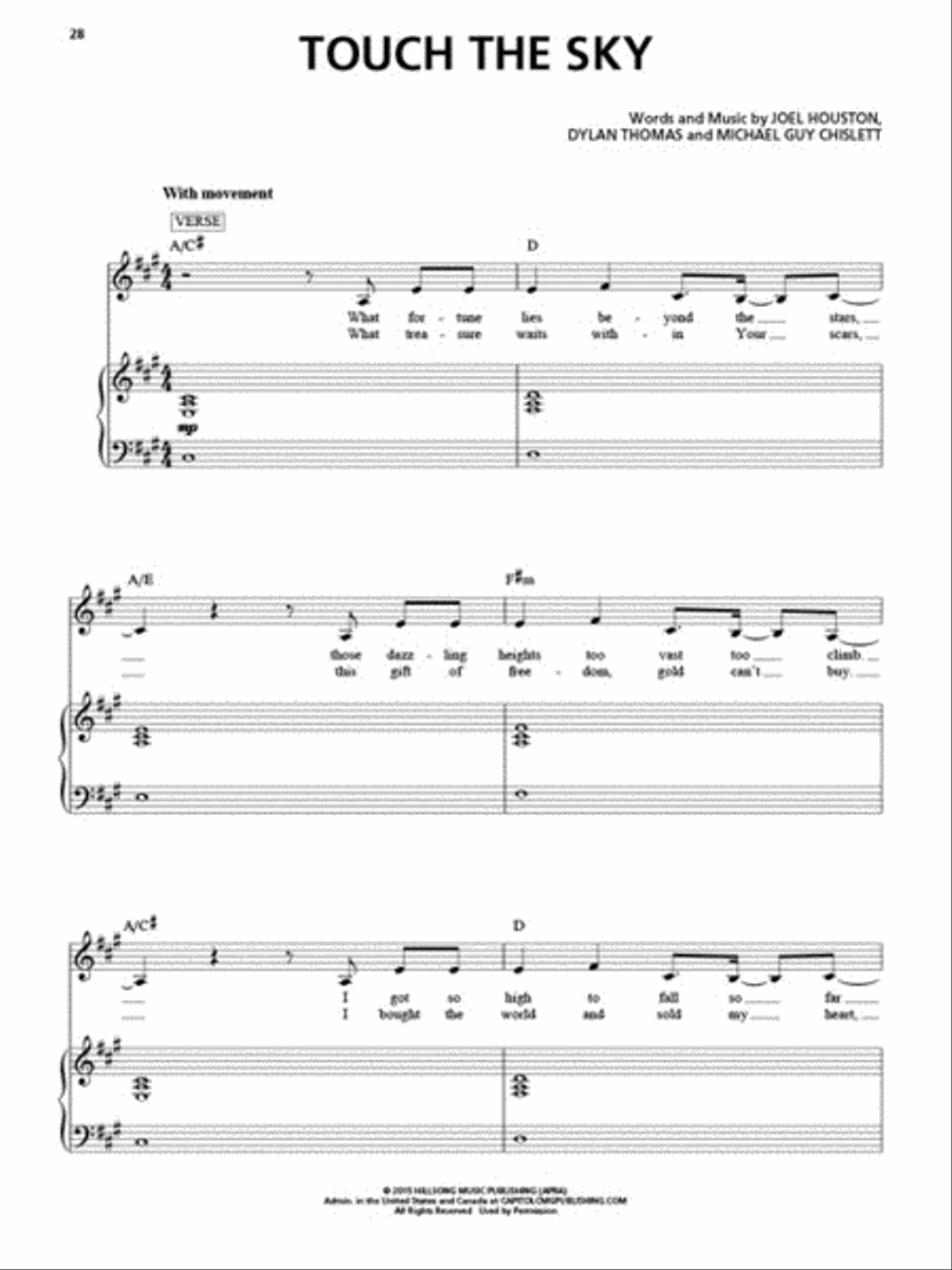 Hillsong United - Empires Piano, Vocal, Guitar scores gallery preview page 5