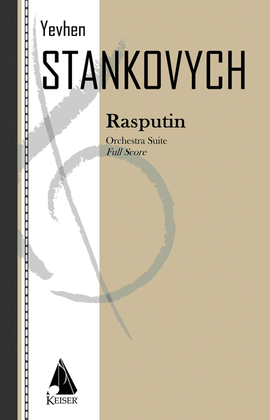 Book cover for Rasputin: Suite from the Ballet for Orchestra
