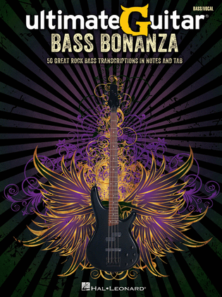 Book cover for UltimateGuitar Bass Bonanza