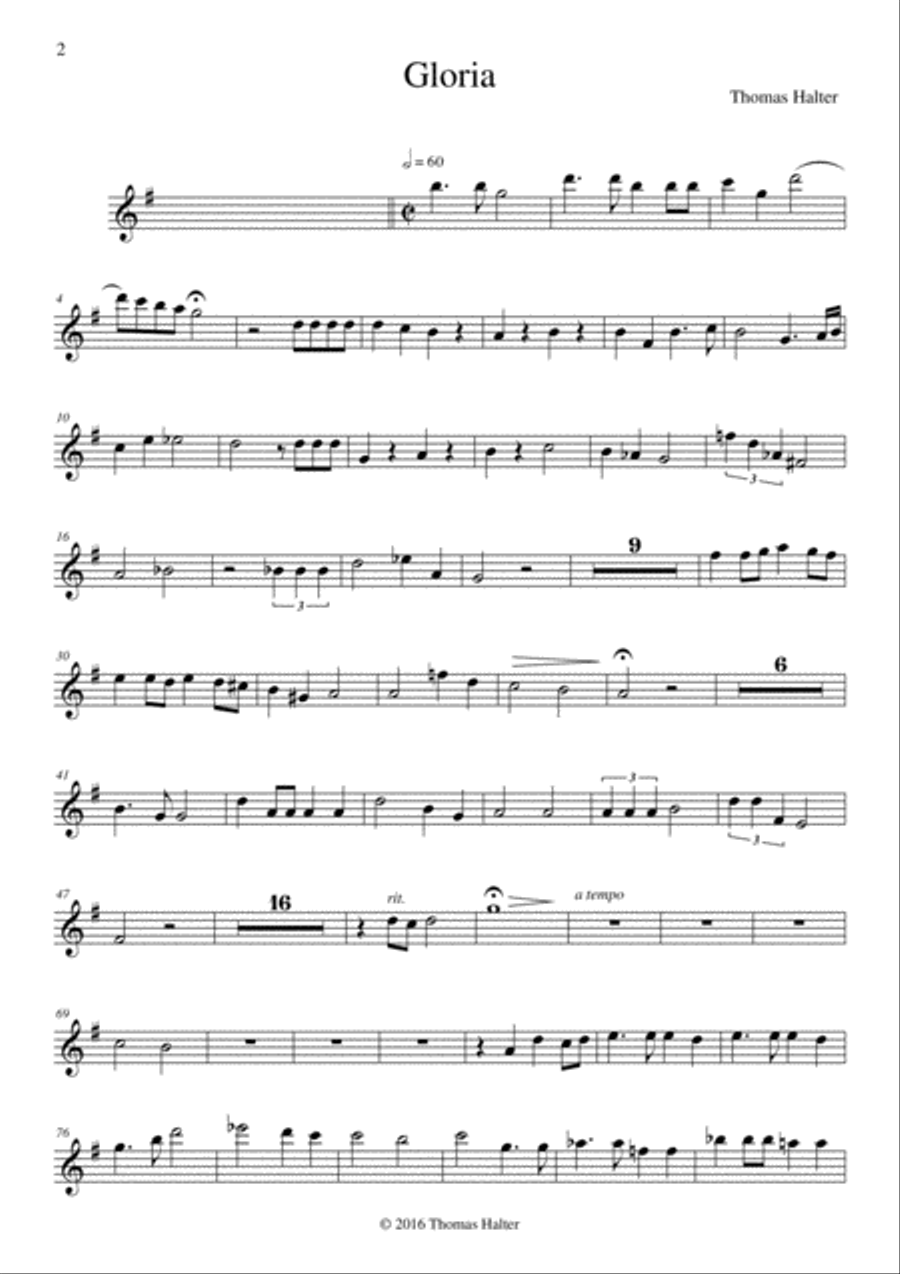 Missa in honorem Sancti Martini Small Ensemble scores gallery preview page 4