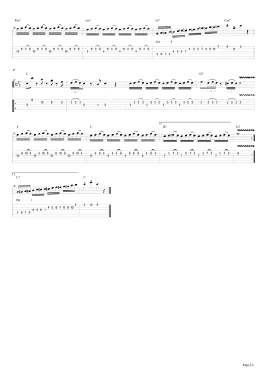 CZARDAS - by SLAVE - Yngwie Malmsteen Style - FULL BAND SCORE + TAB Acoustic Guitar scores gallery preview page 3