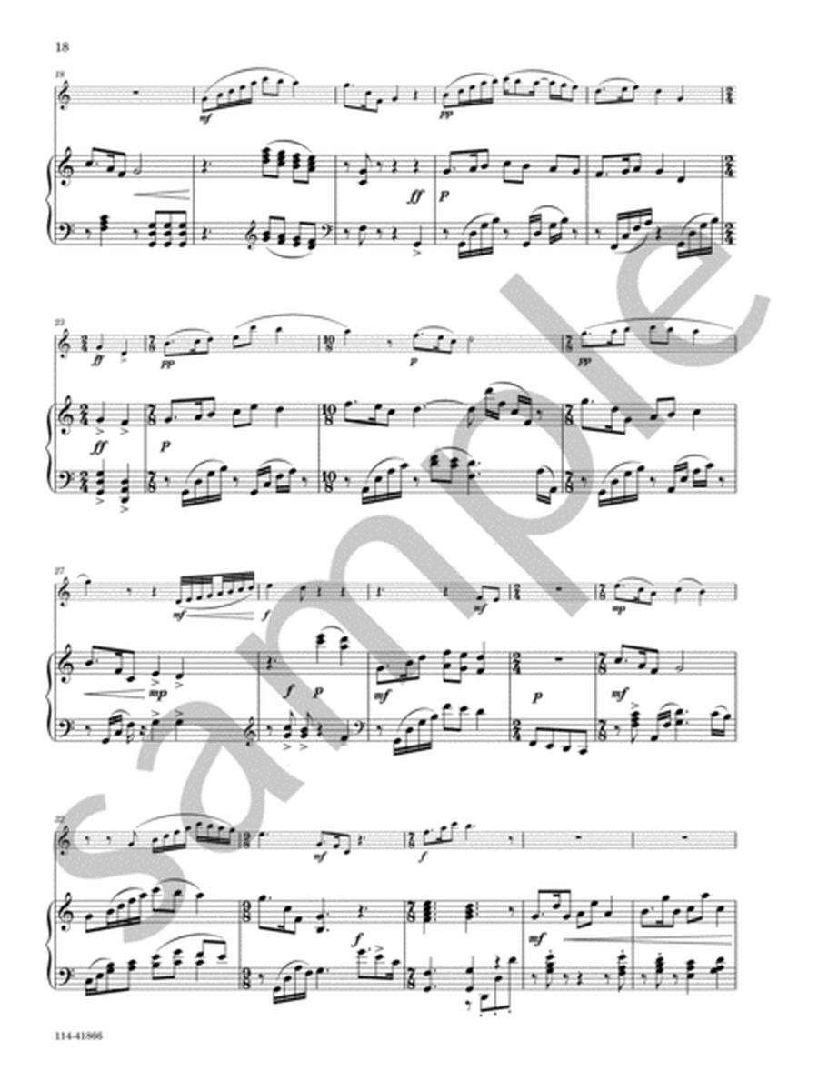 Sonata for Eb Clarinet and Piano