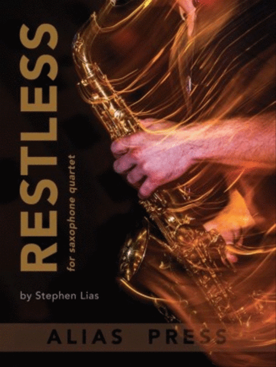 Restless Saxophone Quartet scores gallery preview page 1