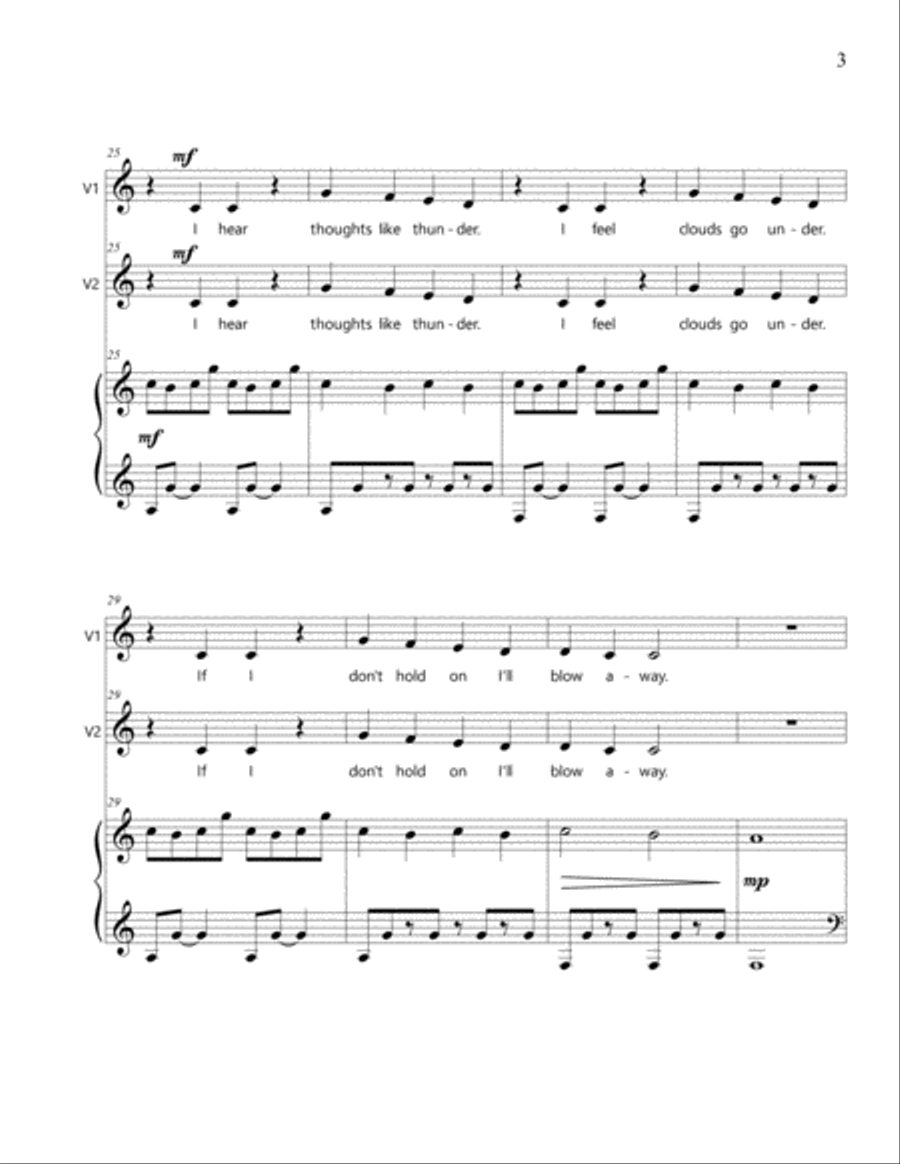 Healthy Vocal Development: Duet Performance Book Level 1 Easy Piano scores gallery preview page 4