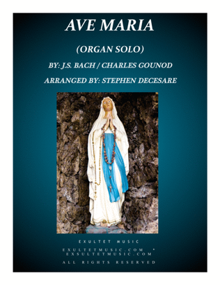 Book cover for Ave Maria (Organ Solo)