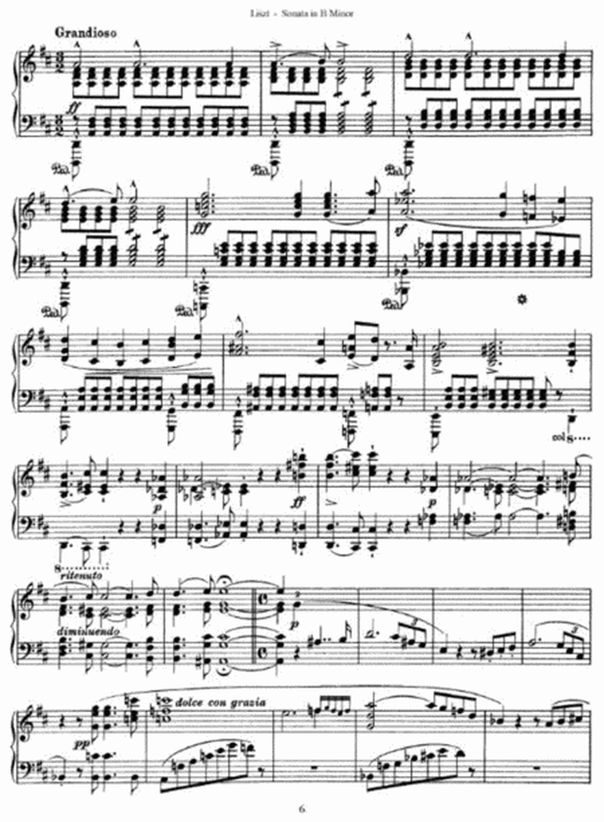 Franz Liszt - Sonata in B Minor