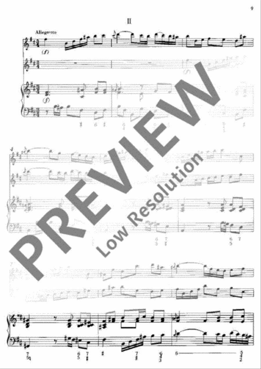 Triosonata B minor Triosonata B minor Flute scores gallery preview page 10