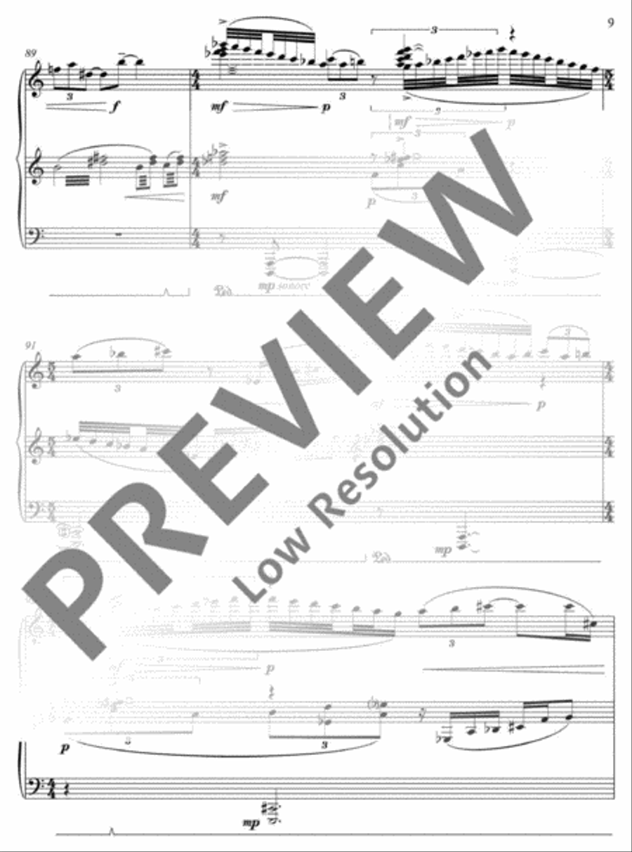 Notte Oscura Piano Solo scores gallery preview page 12