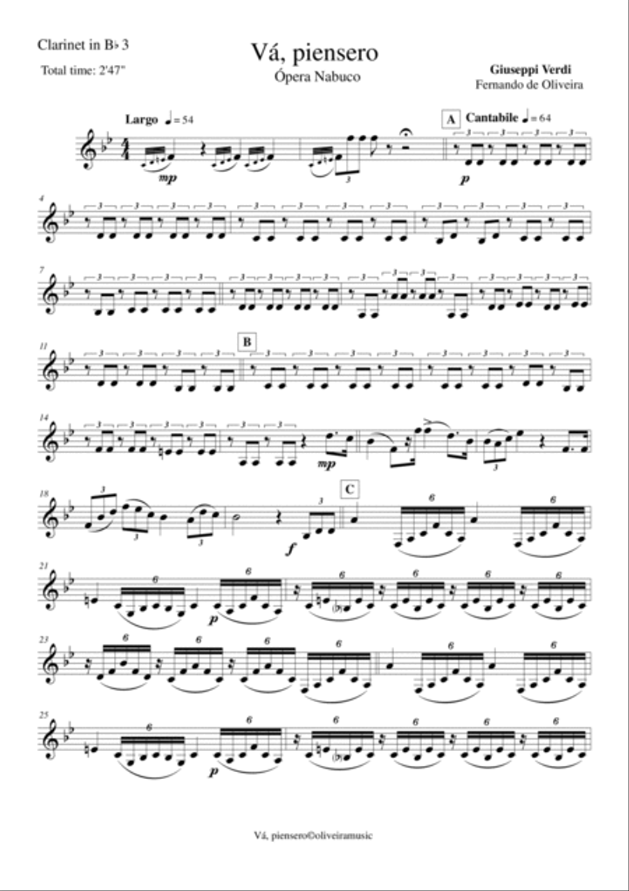 Vá, Piensero Woodwind Quartet scores gallery preview page 4