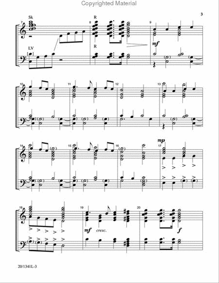 All Hail the Risen King! 3-Octaves scores gallery preview page 3