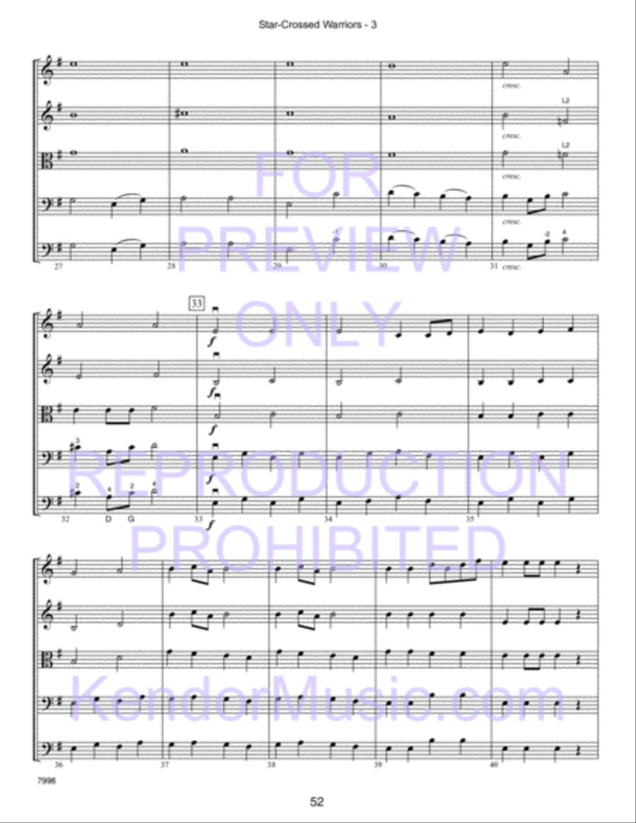 Kendor Concert Favorites, Volume 2 (Score) Score scores gallery preview page 57
