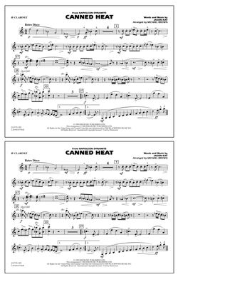 Book cover for Canned Heat (from Napoleon Dynamite) (arr. Michael Brown) - Bb Clarinet