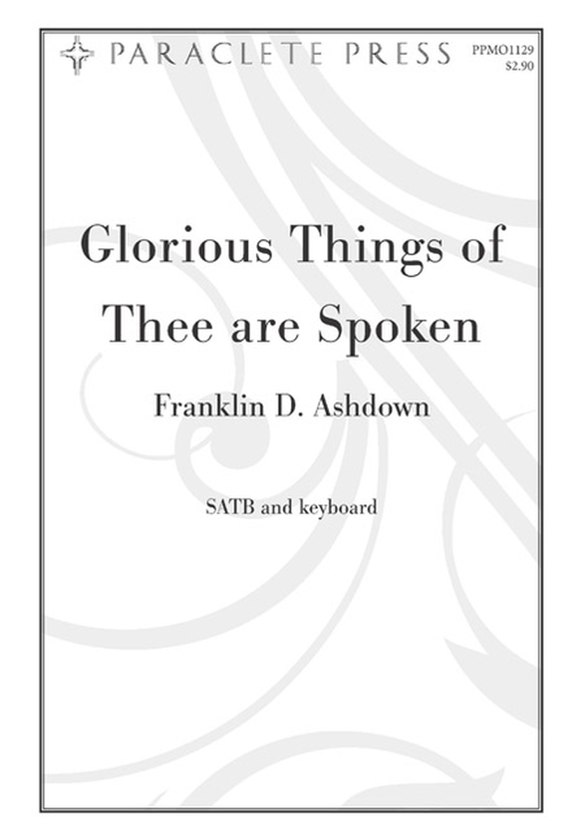 Glorious Things of Thee Are Spoken image number null